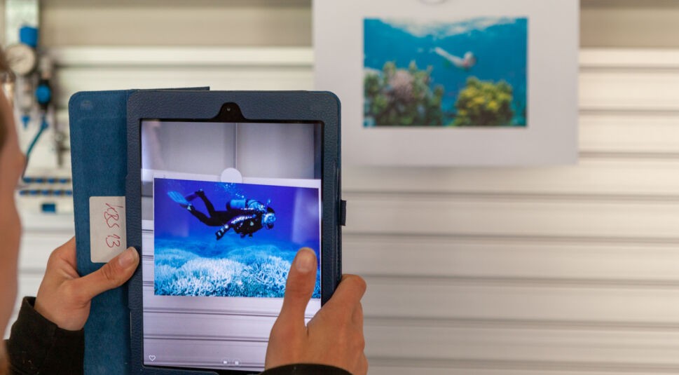 Platz 2: „Fußabdruck auf dem Planeten“ der BBS Ammerland Bad Zwischenahn in Niedersachsen