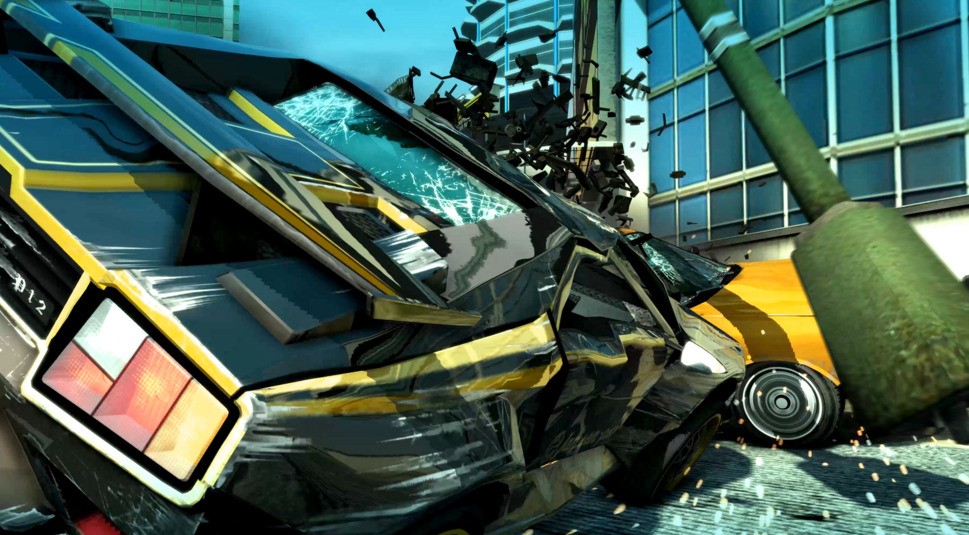 Crash in "Burnout Paradise Remastered"