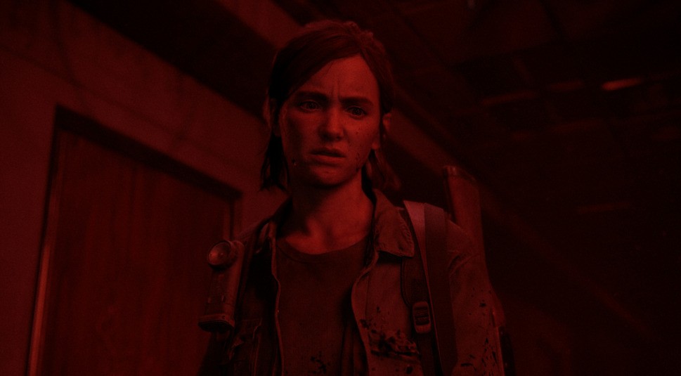 Ellie in "The last of Us Part II"