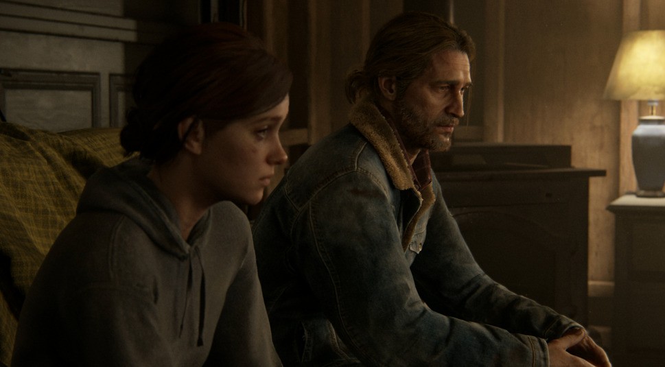 Ellie und ihr Vater in "The last of Us Part II"