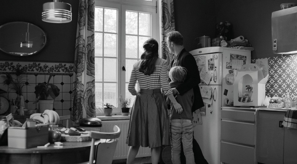 Kasimir Brause, Mark Waschke und Anne Ratte-Polle in "Der Geburstag"