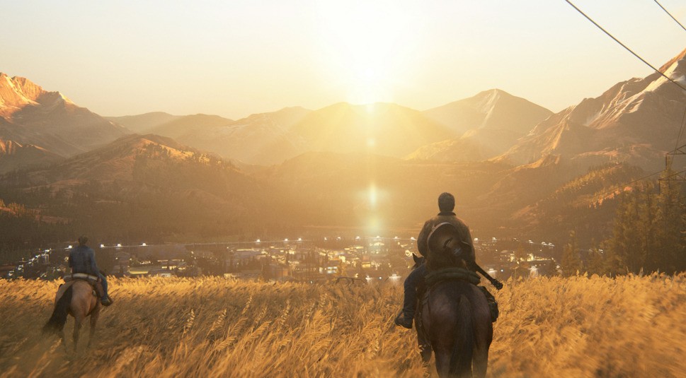 Zwei Reiter in "The last of Us Part II"