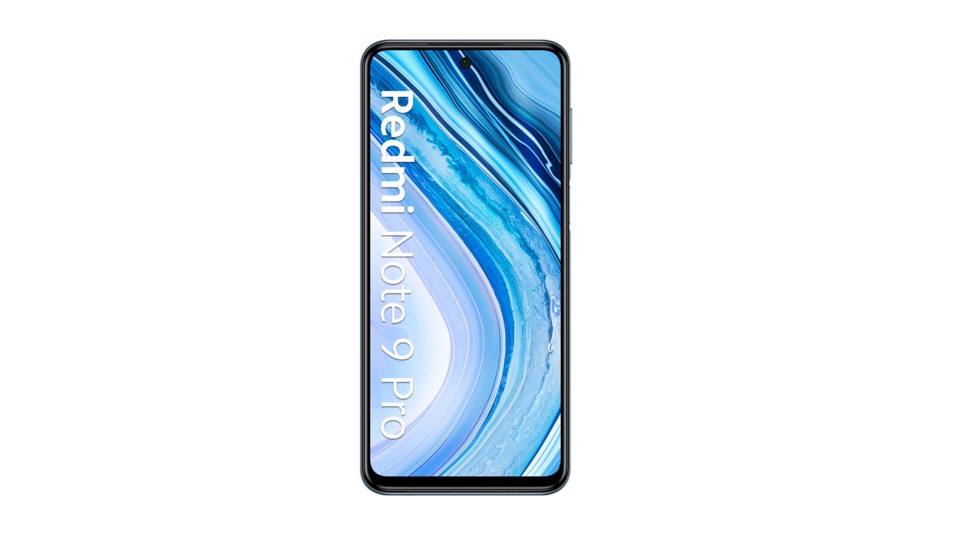 Vorderseite Redmi Note 9 Pro