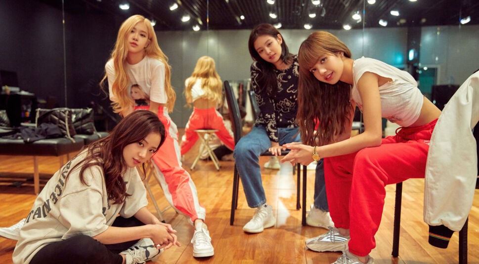 Die vier Mitglieder der Band Blackpink