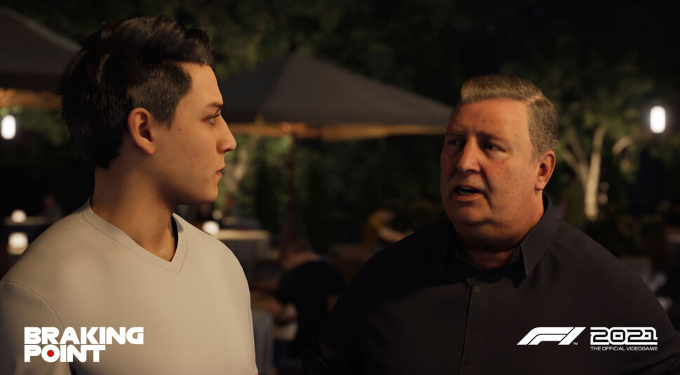 Zwei Männer unterhalten sich