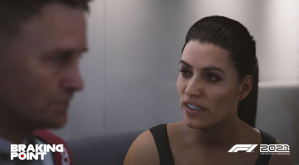 Zoe im Gespräch mit ihrem Mann