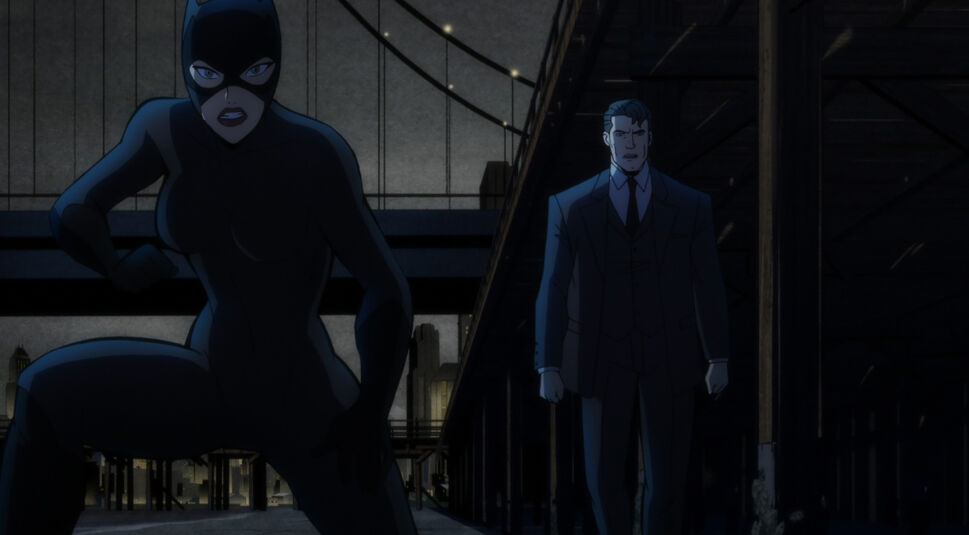 Batman und Catwomen in Batman: The Long Halloween