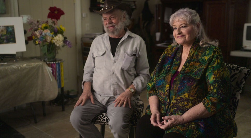 Gary und Kathwren Jenkins geben ein Interview in der neuen Netflix-Doku „Bob Ross: Glückliche Unfälle, Betrug und Gier“