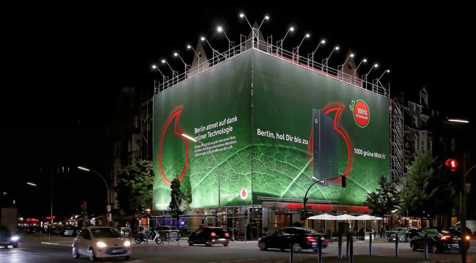 Green Gigabit Poster in Berlin