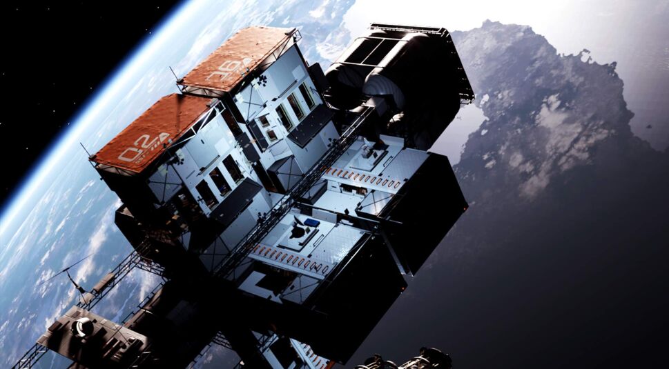 Raumstation im Orbit; Icarus