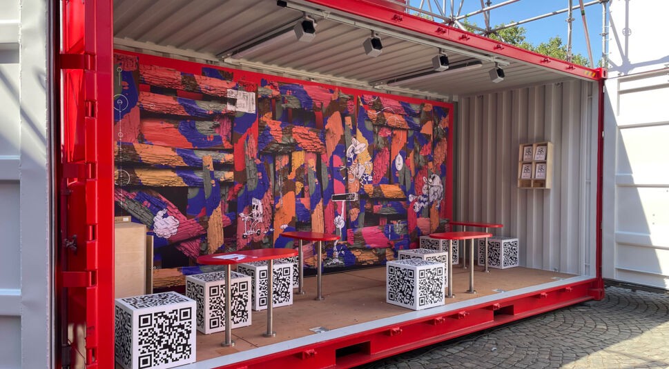 Die GigaZone bei der AR-Biennale