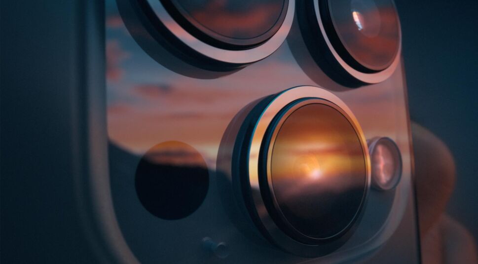 Die Kamera vom neuen iPhone 13 in der Nahansicht