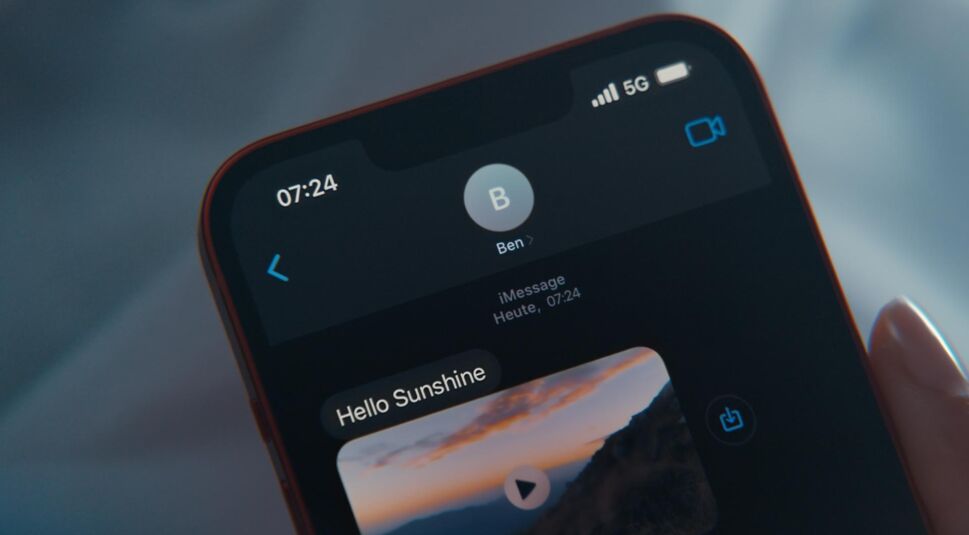 Ein close up vom neuen iPhone 13