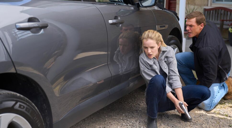 Ein Schusswechsel in der Serie Reacher