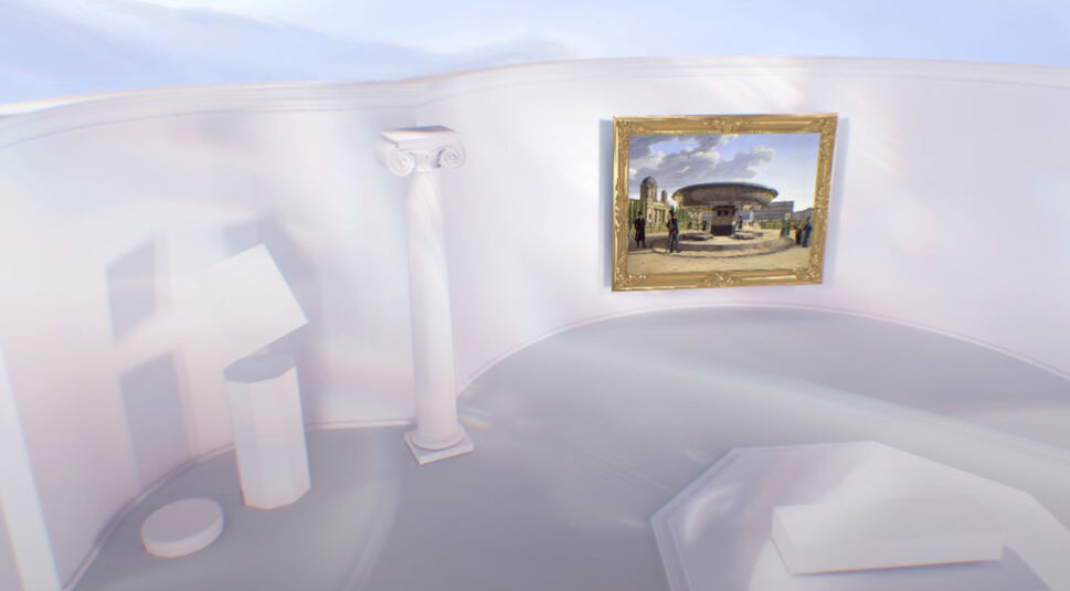 Blick auf Die Granitschale im Berliner Lustgarten