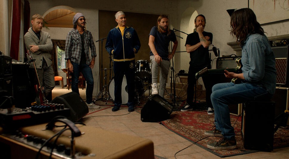 Foo Fighters bei den Proben