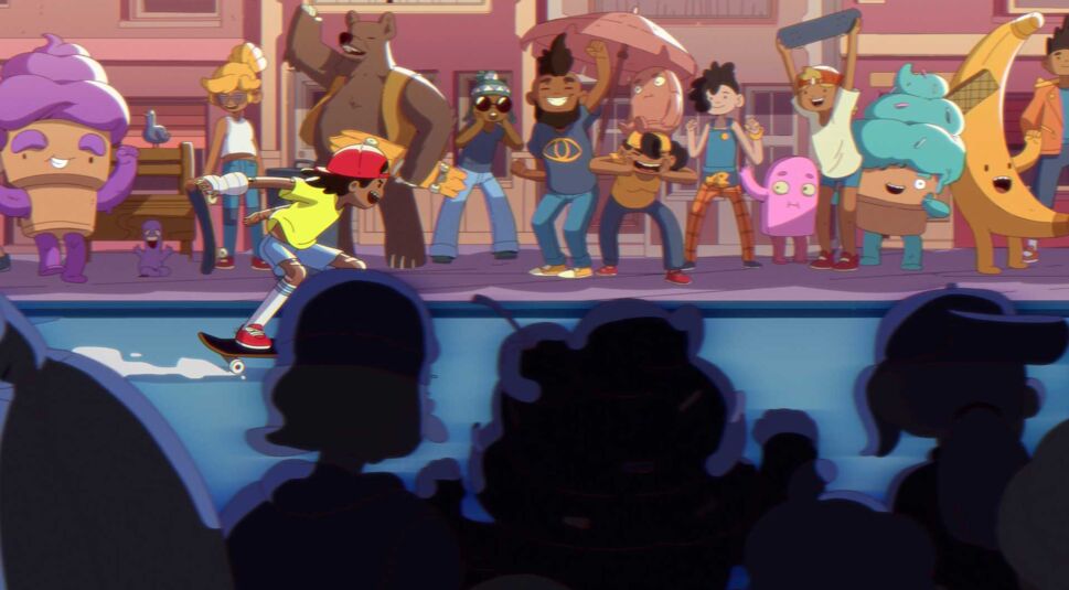 Die Charaktere im Spiel OlliOlli World