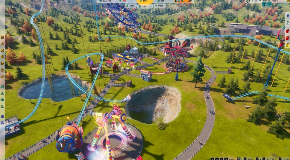 Der Sandboxmodus im Simulationsspiel Park Beyond