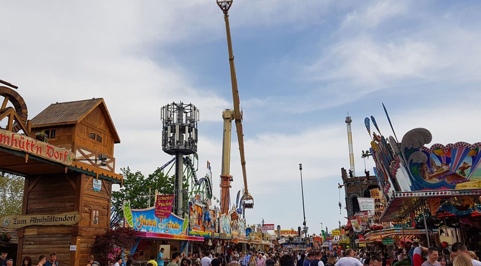 Vodafone bringt erstmal 5G+ auf die Cannstatter Wasen