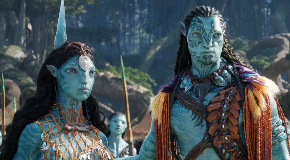 Die Metkayina am Strand