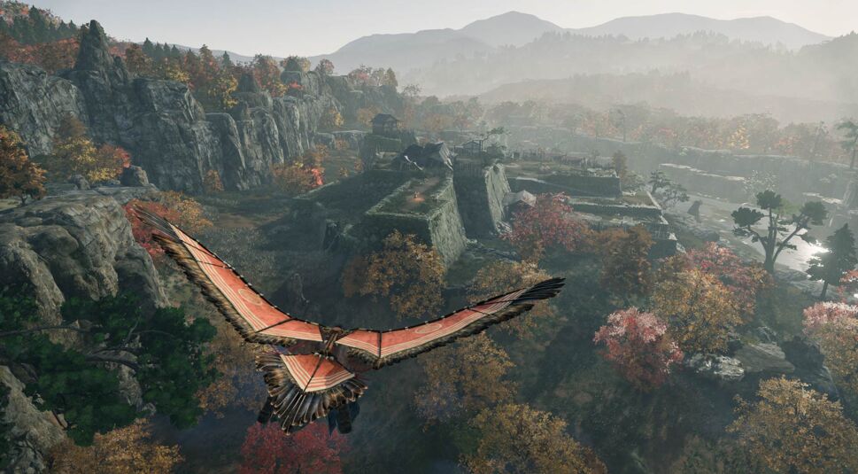 Ein Gleiter im Spiel Rise of the Ronin