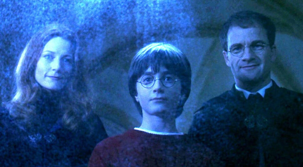 Wem wurde die Rolle der Lily Potter, Harrys Mutter angeboten, bevor Geraldine Somerville sie annahm?