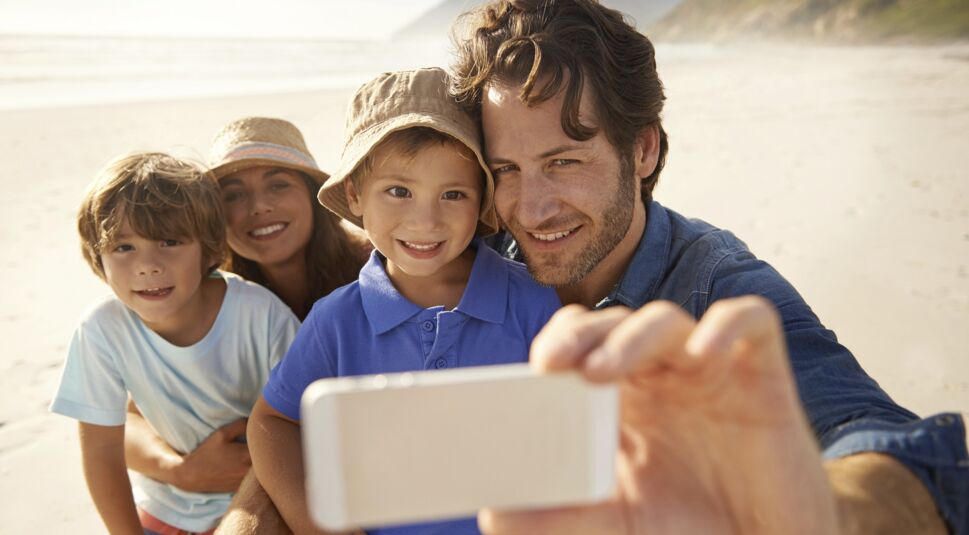 Taking a beautiful day home with them