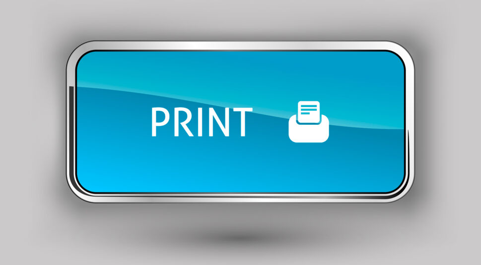 Chrome button with color plastic inside