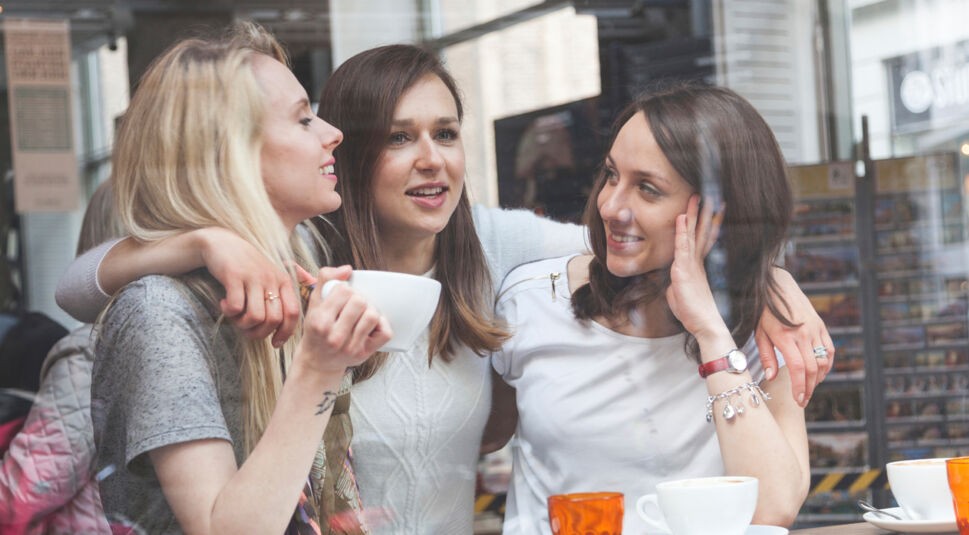Women enjoying a coffee in Copenhagen