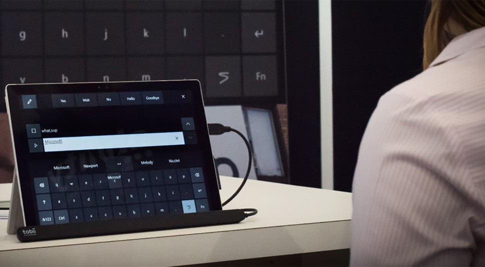  Mit Windows 10 Eye Control steuern Menschen Maus und Keyboard per Augenbefehl.