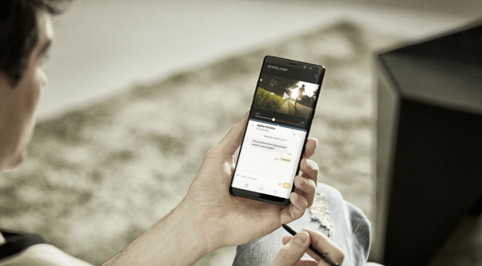  Das Display des Galaxy Note 8 erhielt von DisplayMate die Bestnote.