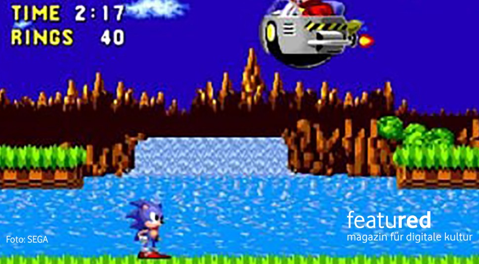  Sonic ist einer der bekanntesten Videospiel-Klassiker.