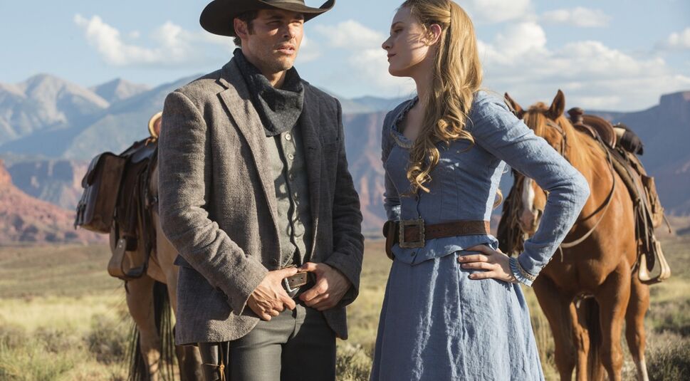 Evan Rachel Wood in Westworld