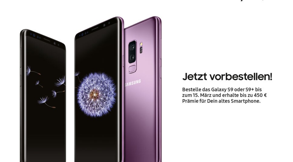 Samsung Galaxy S9 Promo-Aktion