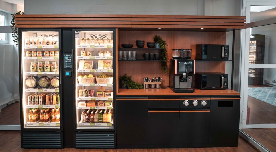 Eine smarte Küche und Mini-Kantine von Livello