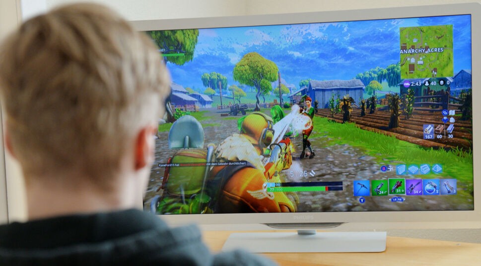 Fortnite auf dem PC spielen.