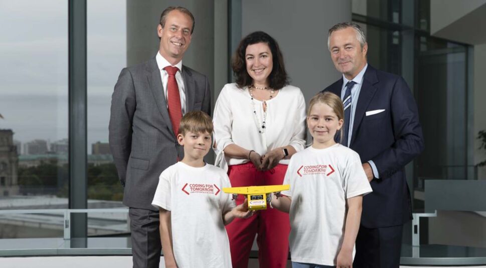 Coding for Tomorrow eine Bildungsinitiative der Vodafone Stiftung