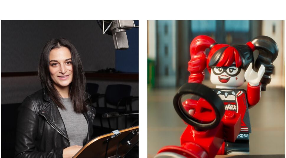 Harley Quinn und ihre Sprecherin