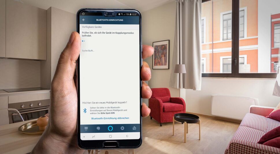 Smartes Gadget über die Alexa-App einrichten.