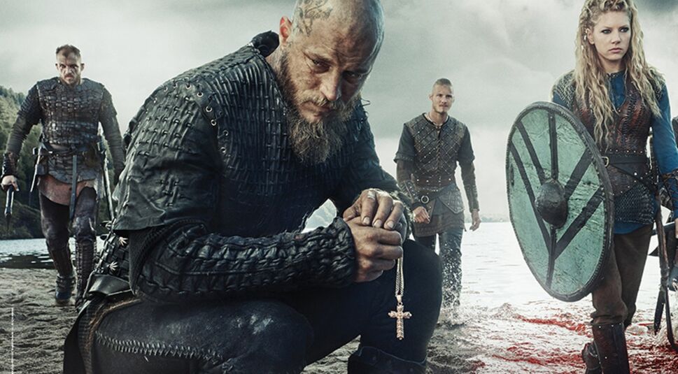 Das Bild zeigt Travis Fimmel in Vikings.