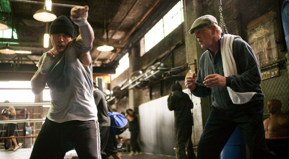 Das Bild zeigt Nick Nolte und Tom Hardy in Warrior.