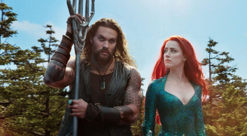 Jason Momoa und Amber Heard in Aquaman