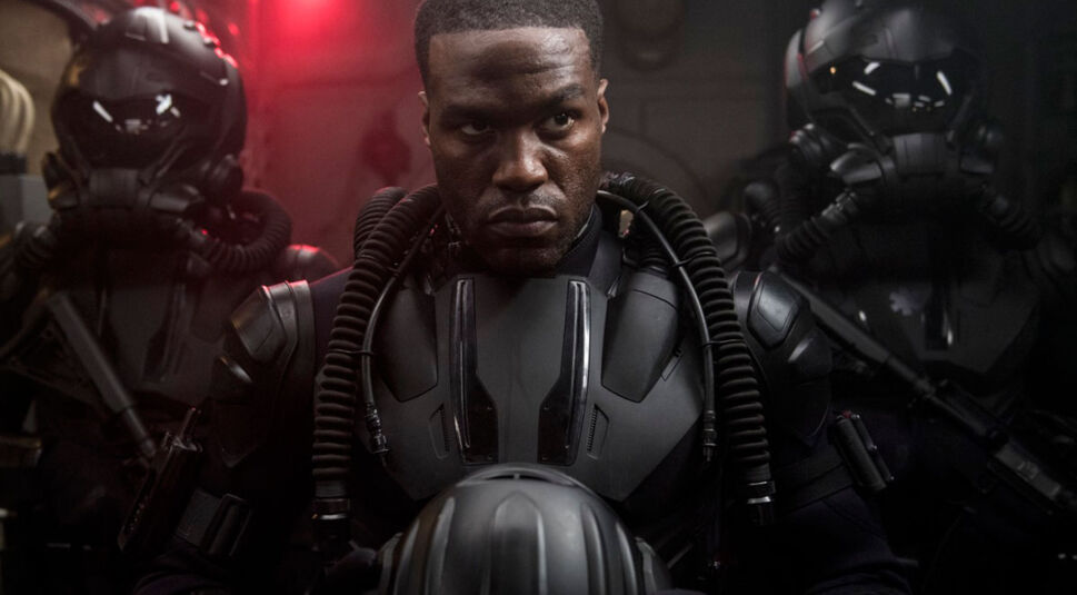 Yahya Abdul-Mateen II als Black Manta in Aquaman