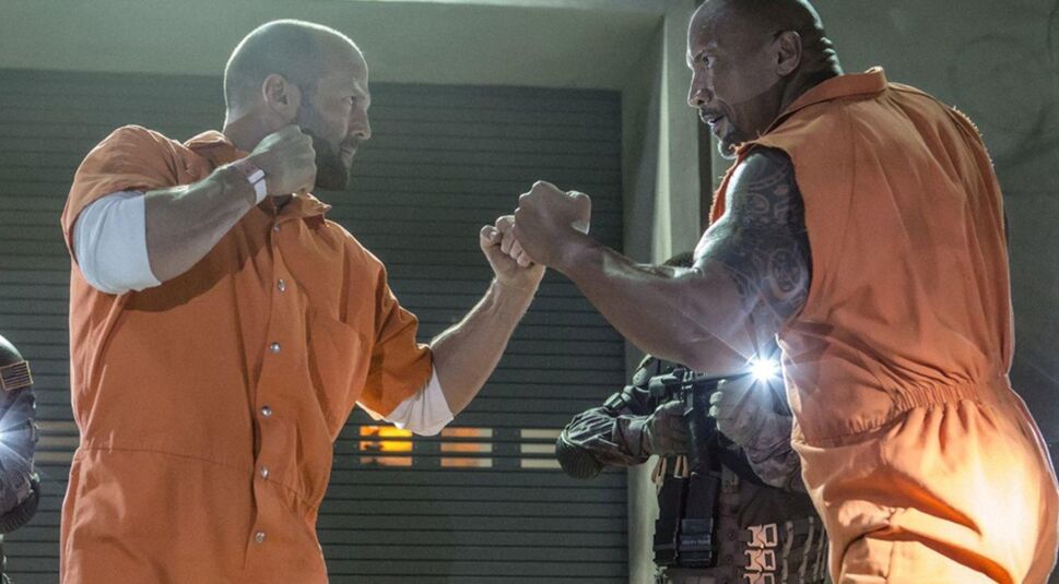 Dwayne Johnson und Jason Statham in Hobbs and Shaw | © Universal Pictures International