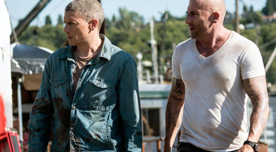 Dominic Purcell und Wentworth Miller in Prison Break