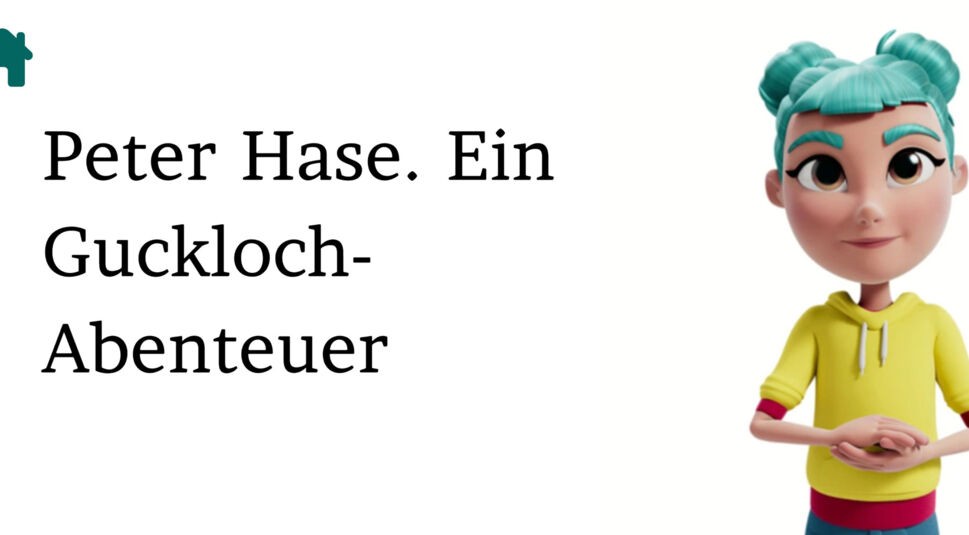 Storysign liest in Gebärdensprache vor