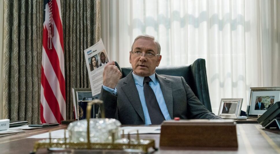 Kevin Spacey in House of Cards