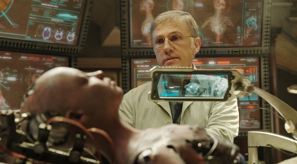 Christoph Waltz in Alita: Battle Angel
