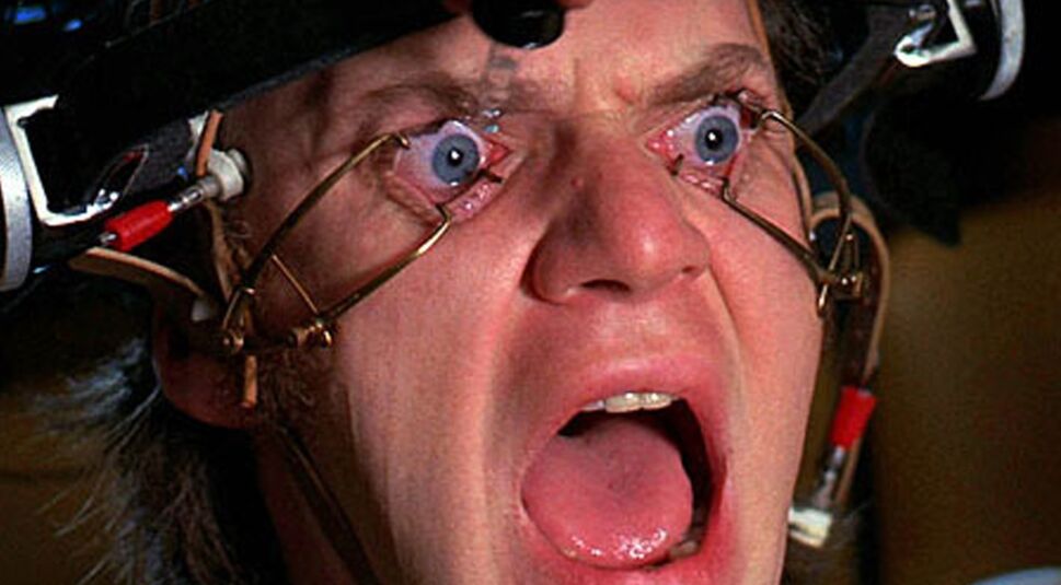 Malcolm McDowell in Clockwork Orange