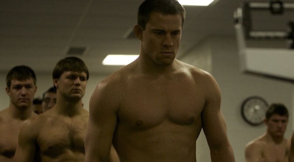 Channing Tatum in Foxcatcher